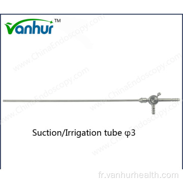 Tube d&#39;irrigation par aspiration d&#39;instruments laparoscopiques de 3 mm